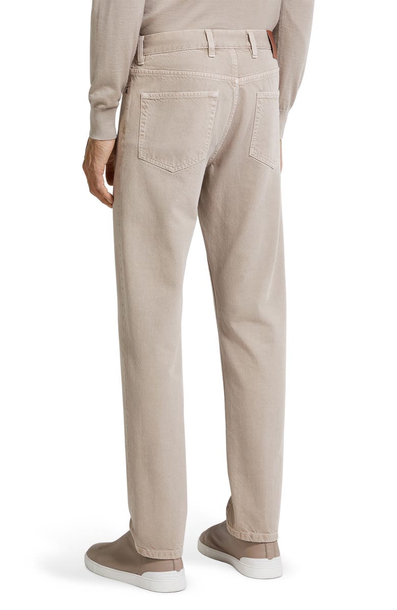 ZEGNA Roccia City Fit Jeans, Alternate, color, Light Taupe