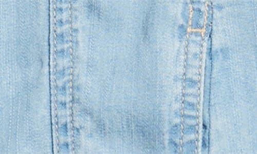 Tommy Bahama Fray Hem Chambray Crop Jacket