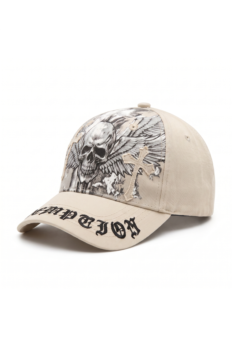 Nightfall Cross Reaper Hat, Alternate, color, Ancient Scroll/Redemption