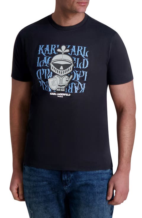 Gothic Karl Logo Graphic T-Shirt