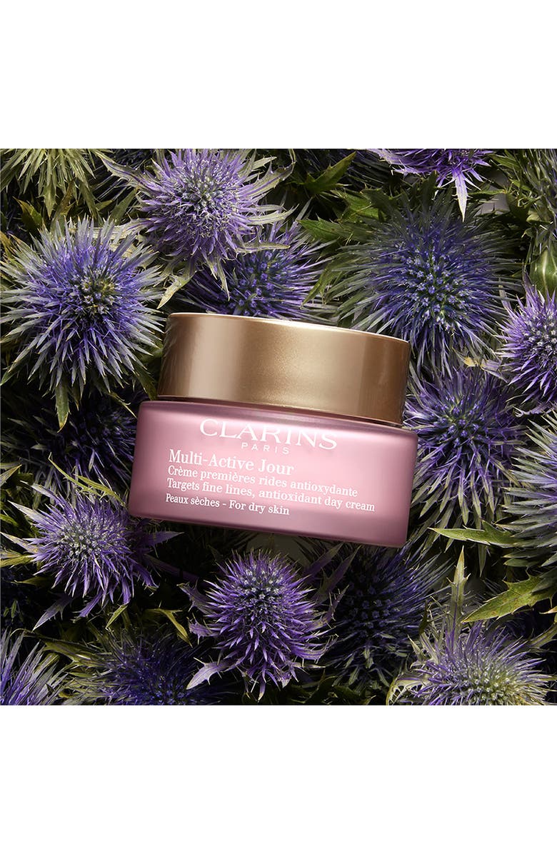 Clarins Multi-Active Anti-Aging Day Moisturizer for Glowing Skin, Dry Skin, Alternate, color, 