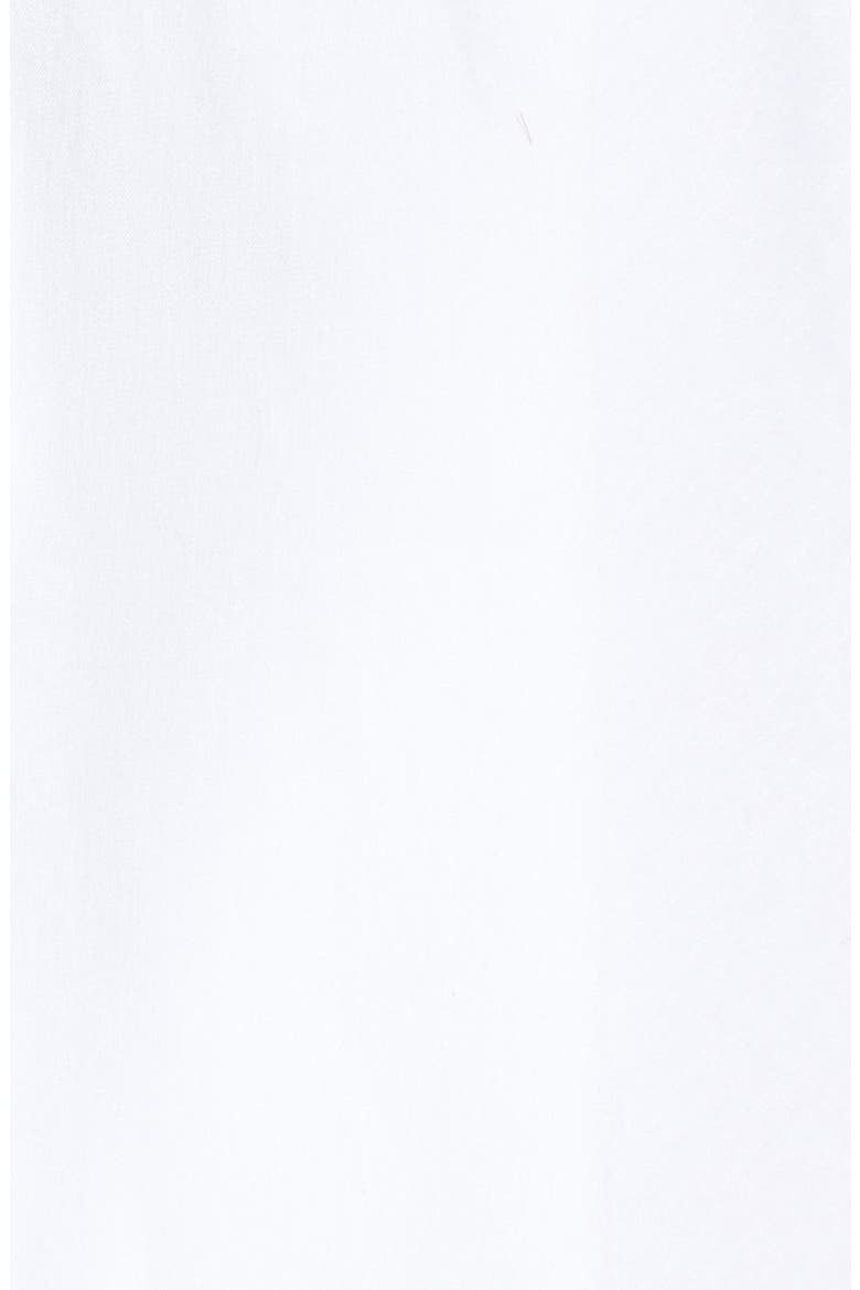 BOW DETAIL PEPLUM TOP, Alternate, color, WHITE