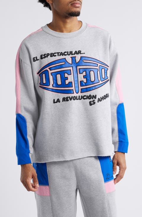 El Espectacular Appliqué Graphic Sweatshirt