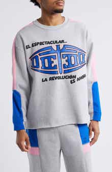 DIET STARTS MONDAY El Espectacular Appliqué Graphic Sweatshirt