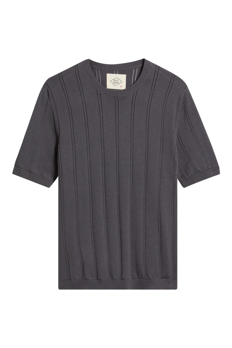 Lolo Drop Needle Sweater Tee, Alternate, color, ASH