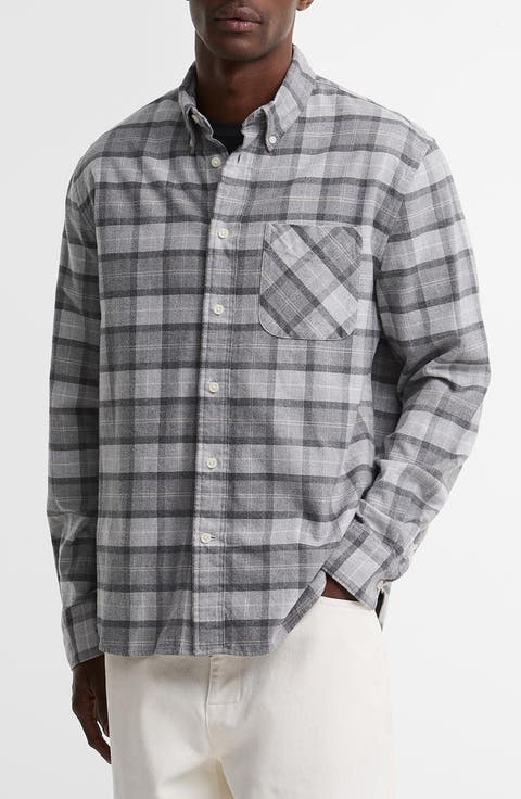 Mineral Tartan Authentic Button Down Shirt