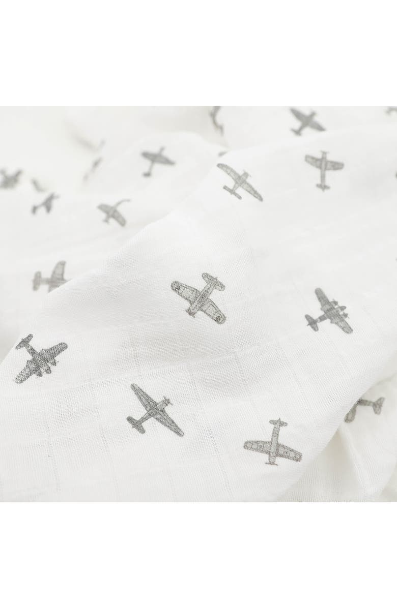 little unicorn Organic Cotton Muslin Swaddle Blanket, Alternate, color, 