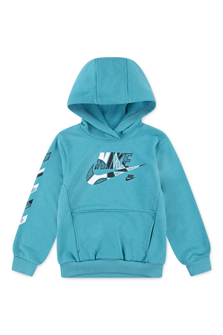 Kids' Outside the Lines Graphic Hoodie, Main, color, DUSTY CACTUS