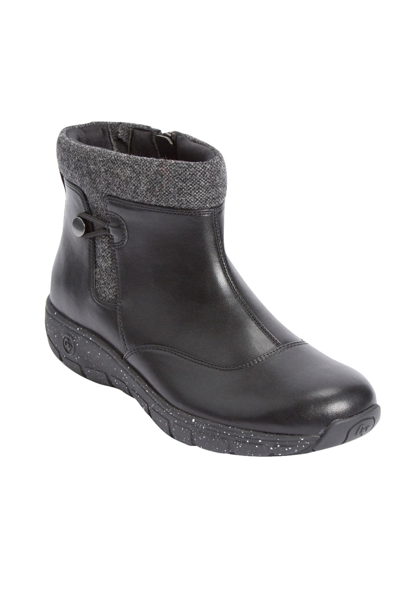 Comfortview The Cassiopeia Bootie, Main, color, Black