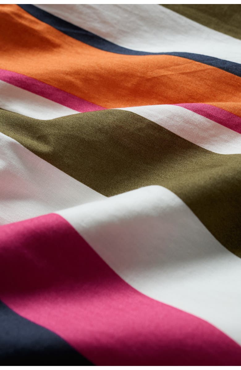 Seasalt Cornwall Cranesbill Stripe Tiered Maxi Skirt, Alternate, color, Indian Summer Multi