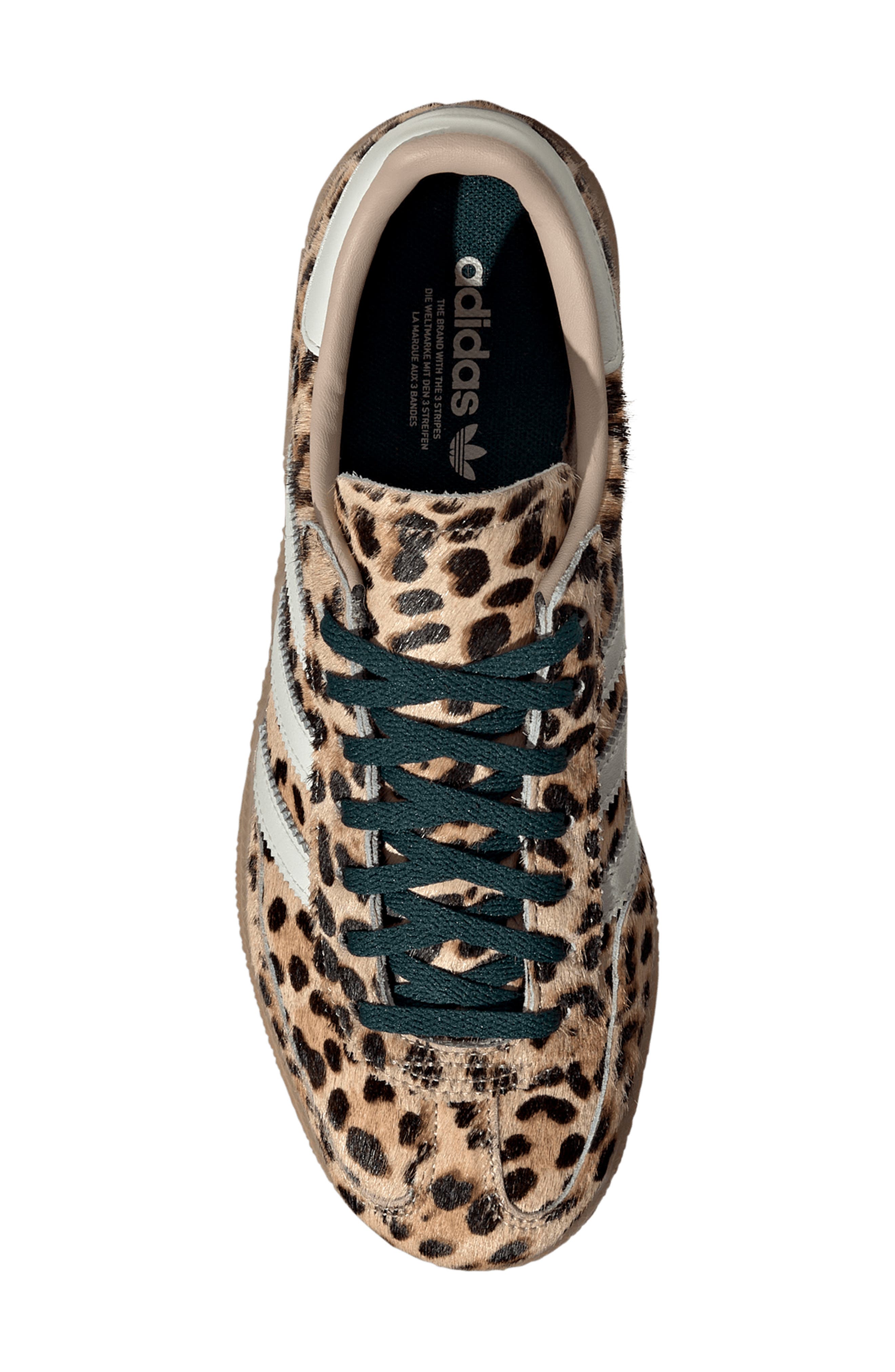 Handball Spezial Sneaker, Alternate, color, MAGIC BEIGE/ IVORY/ AURORA IVY