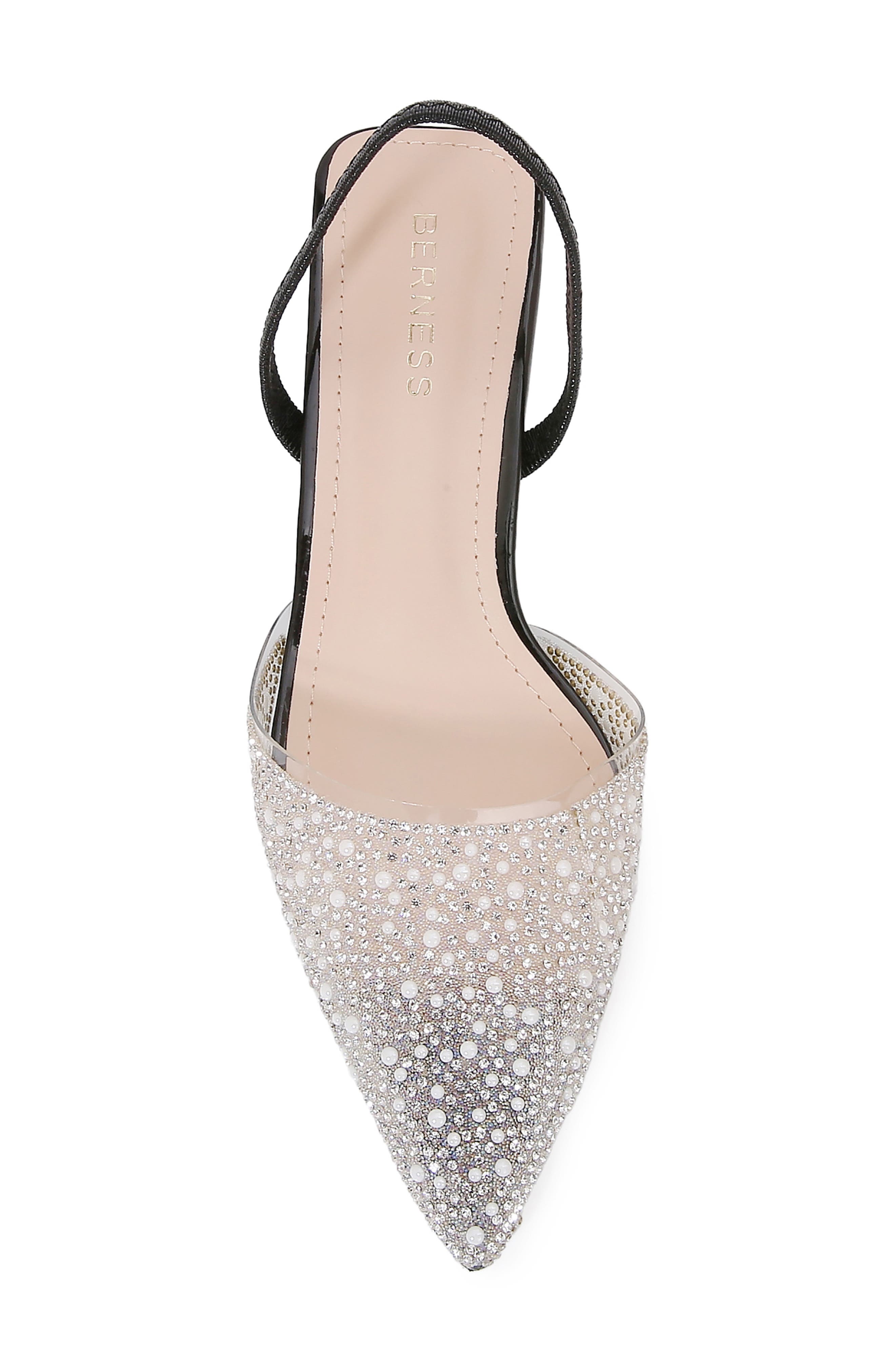BERNESS Kitten Heel Slingback Pump, Alternate, color, 