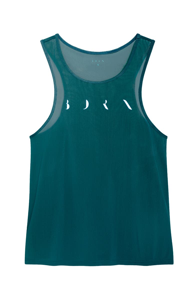 Born Living Yoga Bora Performance Sport T-Shirt, Alternate, color, Deep Green