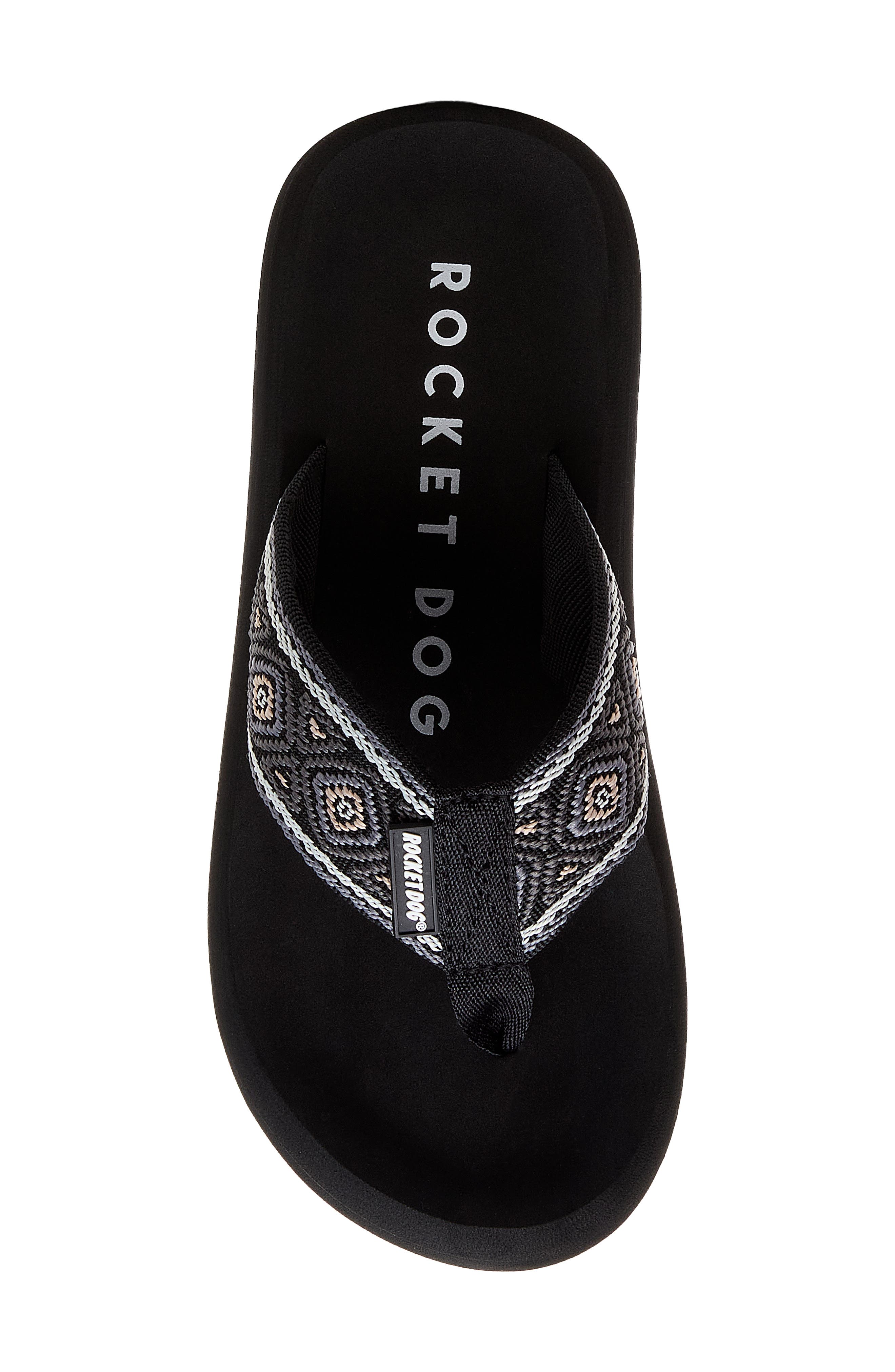 Spotlight2 Flip Flop, Alternate, color, BLACK MULTI