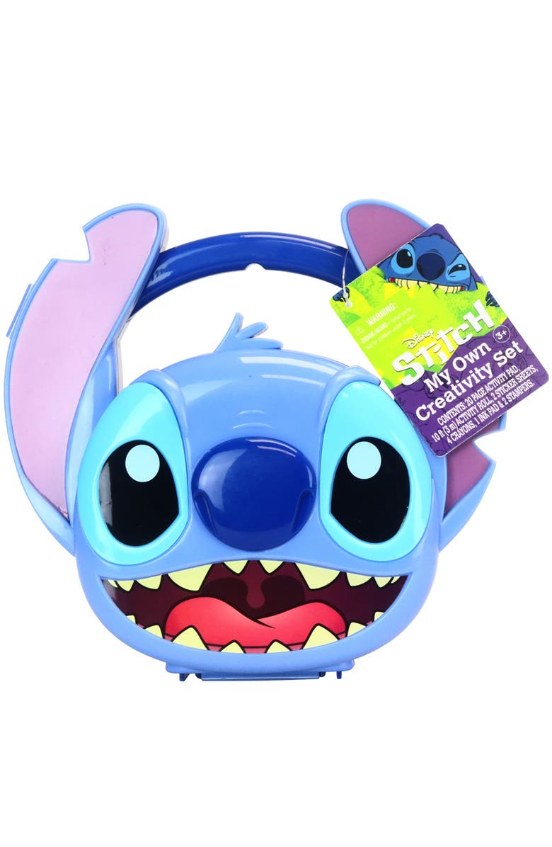 Disney DUPC Tara Toys Disney My Own Creativity Set with Stitch Carrying Case, Ages 3+, Main, color, Multicolored