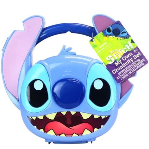 DUPC Tara Toys Disney My Own Creativity Set with Stitch Carrying Case, Ages 3+