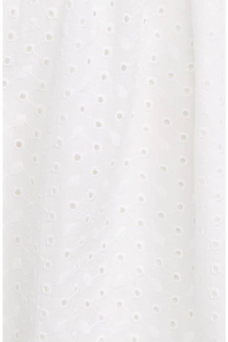 Eyelet Peasant Top, Alternate, color, WHITE