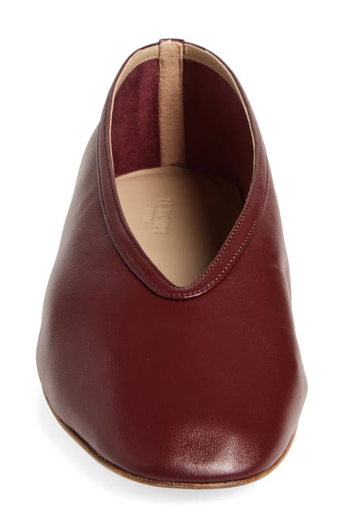 Le Monde Beryl Luna Ballet Flat In Red