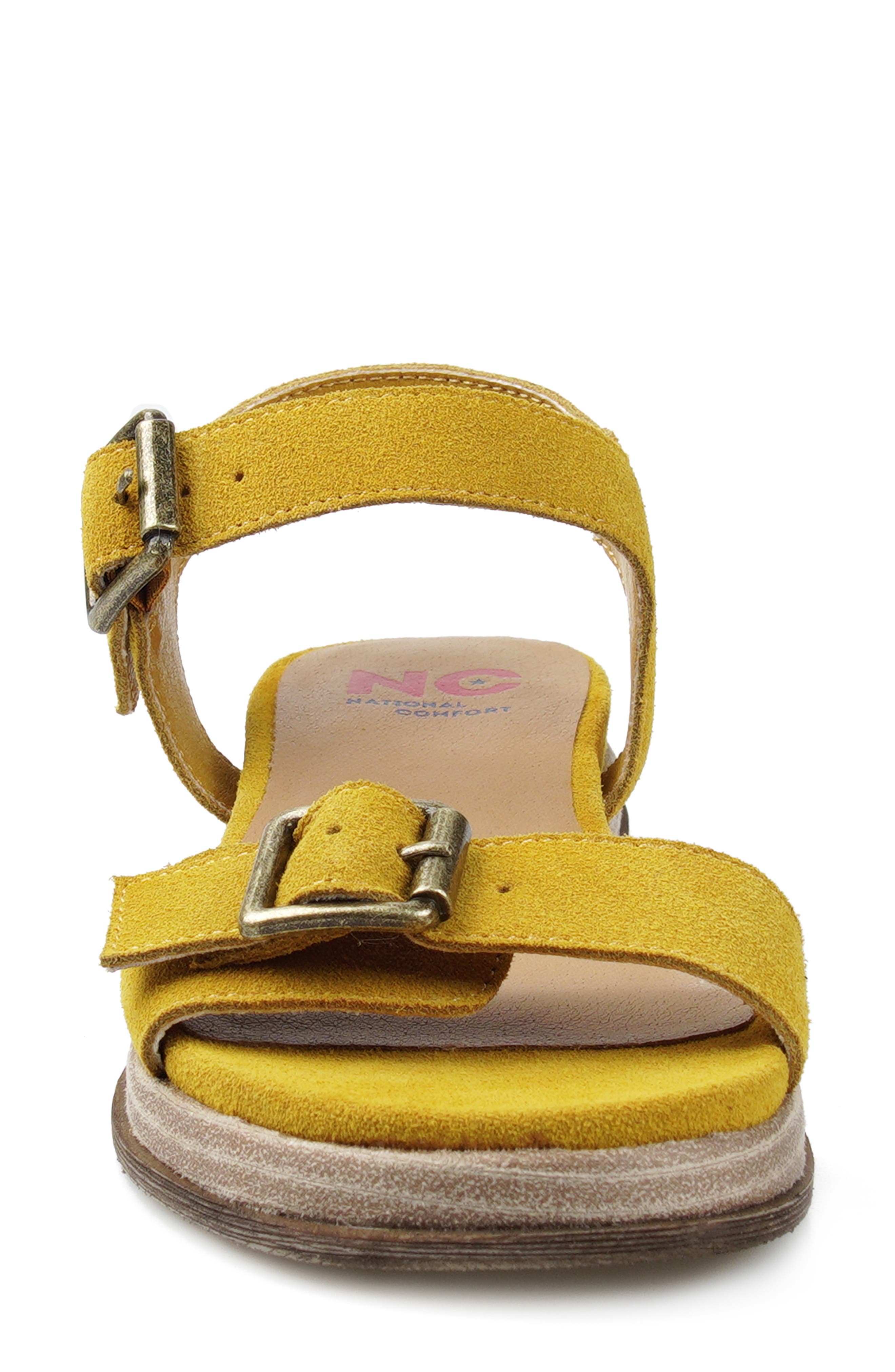 National Comfort Koko Buckle Flat Sandal (Women) | Nordstrom
