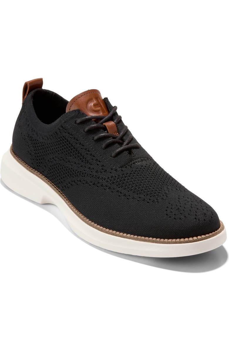 Cole Haan Grand Shadowlite Stitchlite Derby, Main, color, Black / British Tan / Ivory
