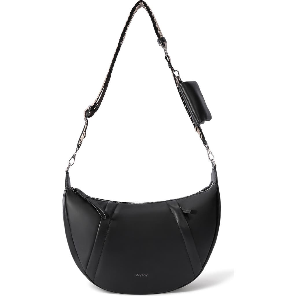 Oryany Leather Crossbody Bag In Black
