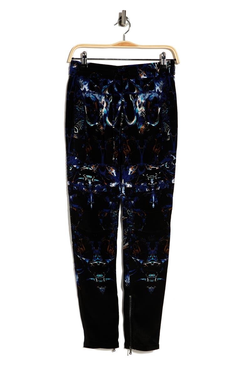 Pattern Silk Pants, Alternate, color, PATTERN