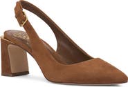 Vince Camuto Hamden Pointed Toe Slingback Pump