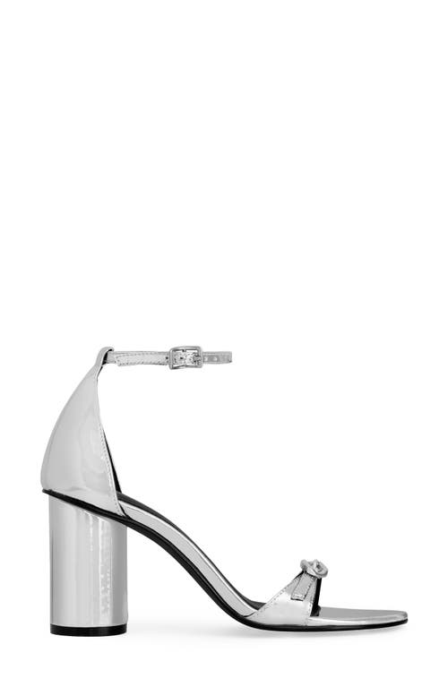 Rebecca Minkoff Sandal With Buckles In Silver