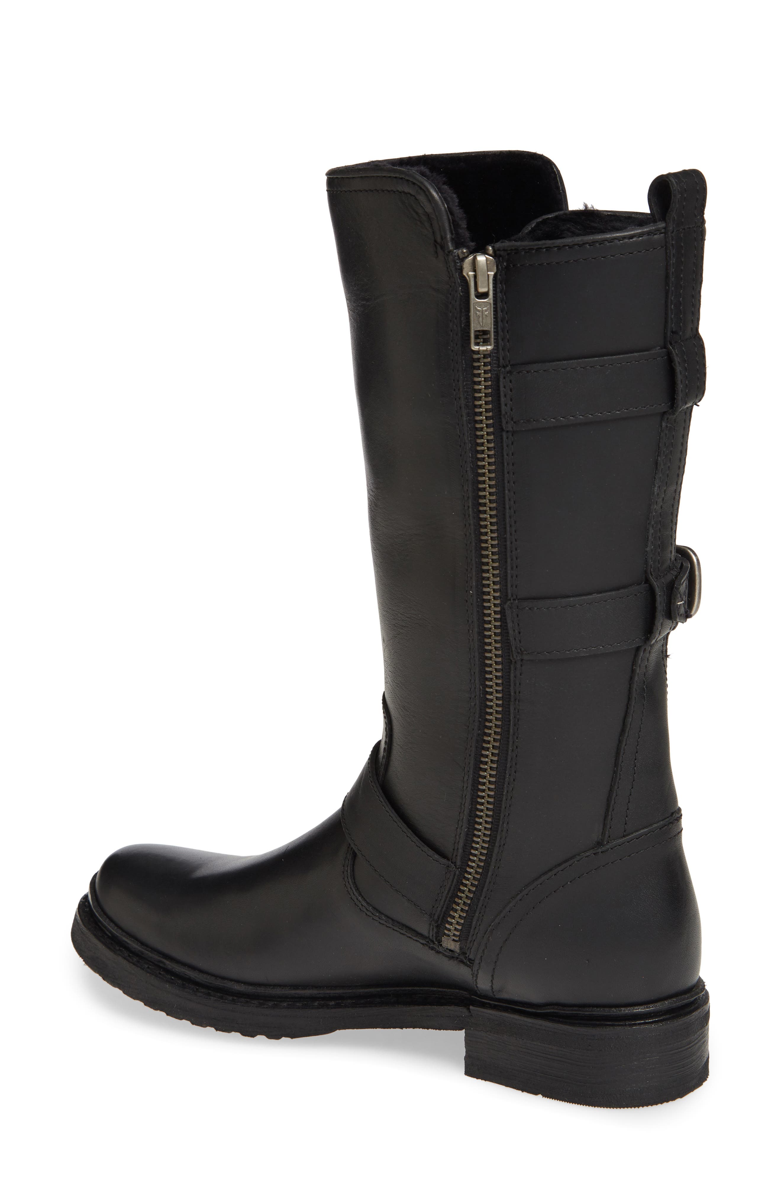 Frye Veronica Weatherproof Genuine Shearling Boot, Alternate, color, 