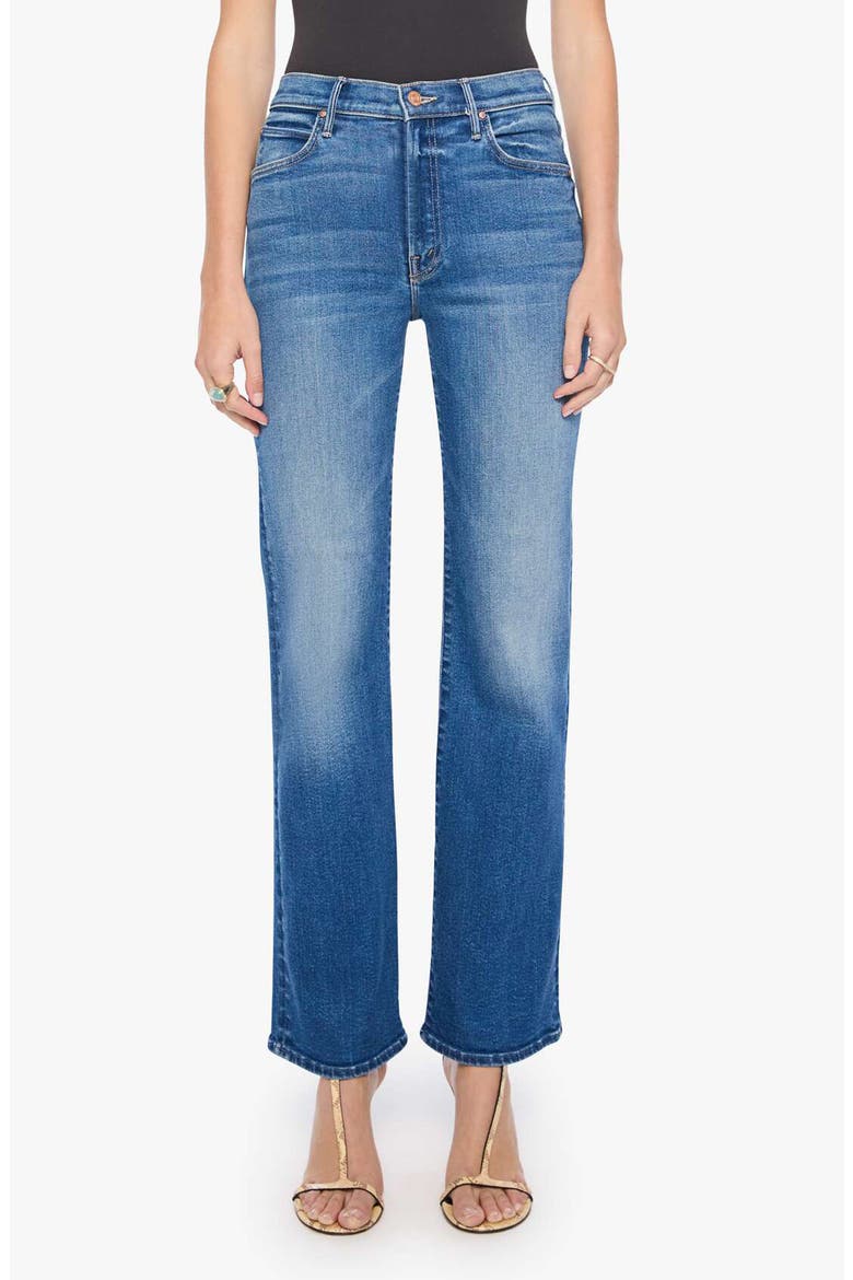 The Kick It High Waist Straight Leg Jeans, Main, color, EASY DOES IT