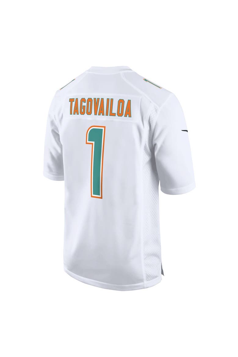 Men's Nike Tua Tagovailoa White Miami Dolphins Fashion Game Jersey, Alternate, color, White
