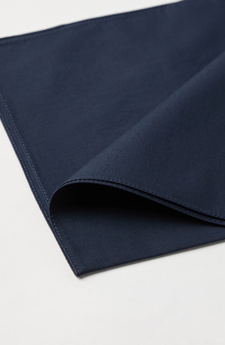 Brunello Cucinelli Pocket square, Alternate, color, Navy Blue