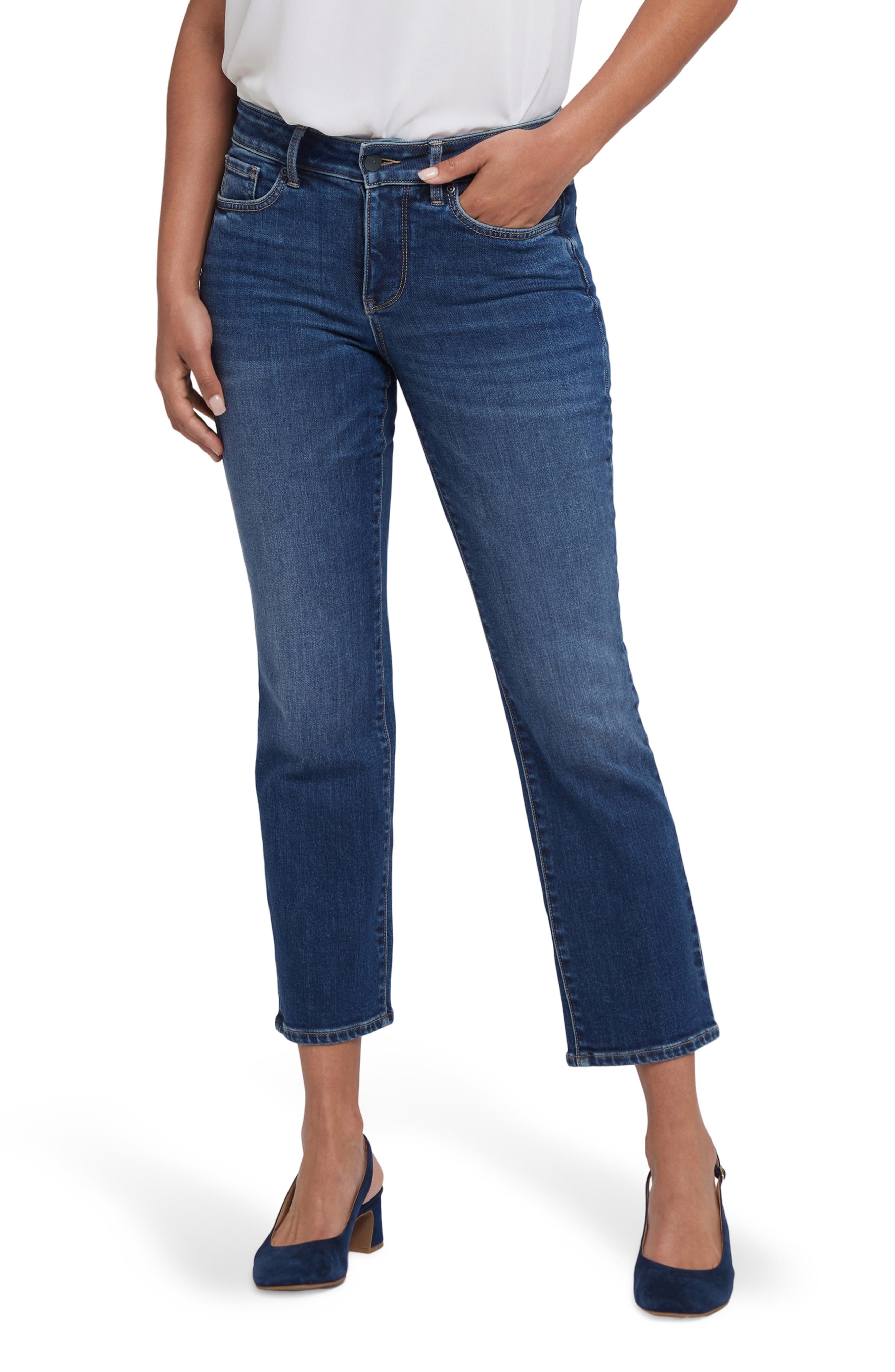 NYDJ Marilyn Ankle Straight Leg Jeans