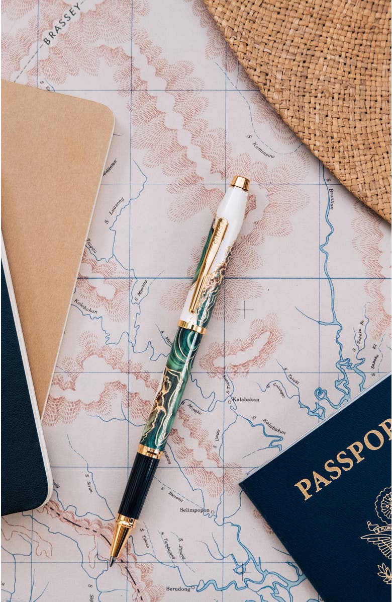 A.T. Cross Wanderlust Rollerball Pen, Alternate, color, Borneo