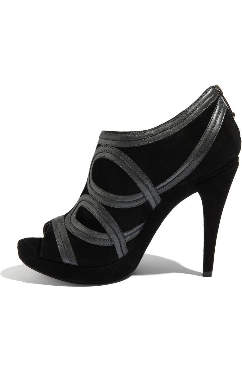 Via Spiga 'Ivie' Peep Toe Ankle Boot, Alternate, color,