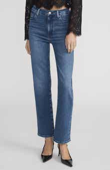 FRAME Le Sleek Straight High Waist Straight Leg Jeans