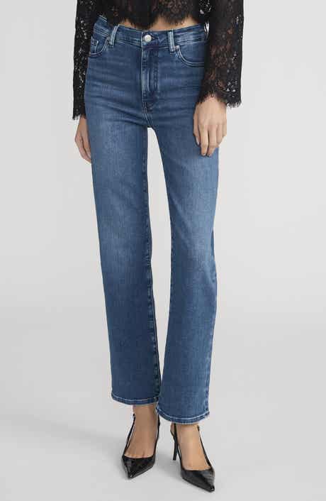 FRAME Le Sleek Straight High Waist Straight Leg Jeans