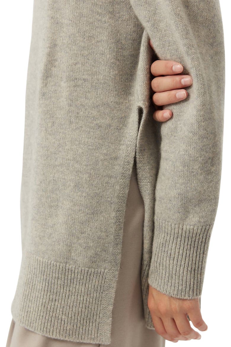 Cashmere Turtleneck, Alternate, color, dawn blue