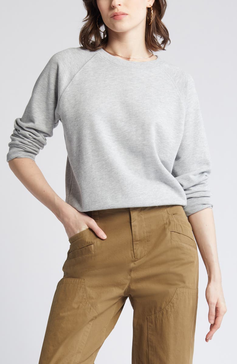 Treasure & Bond Shrunken Terry Sweatshirt, Alternate, color,