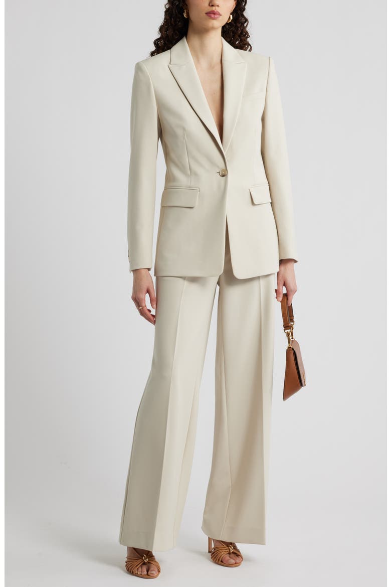 The Ingrid Classic Fit Blazer, Alternate, color, BEIGE OATMEAL