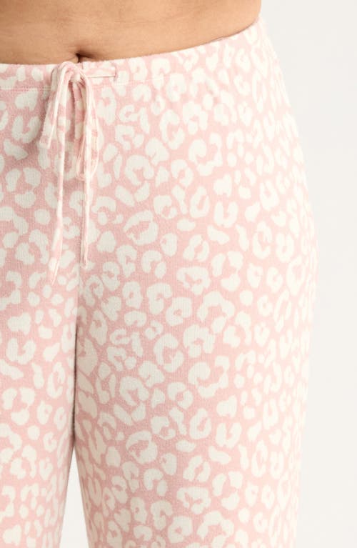 Nordstrom Brushed Hacci Pajamas In Pink