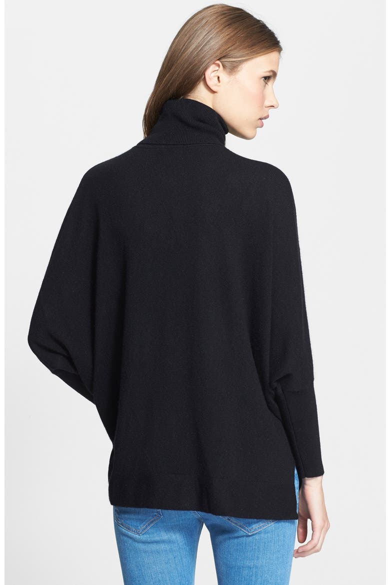 'Fidelle' Wool & Cashmere Sweater, Alternate, color, CAVIAR