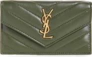 Saint Laurent Cassandre Envelope Flap Card Case