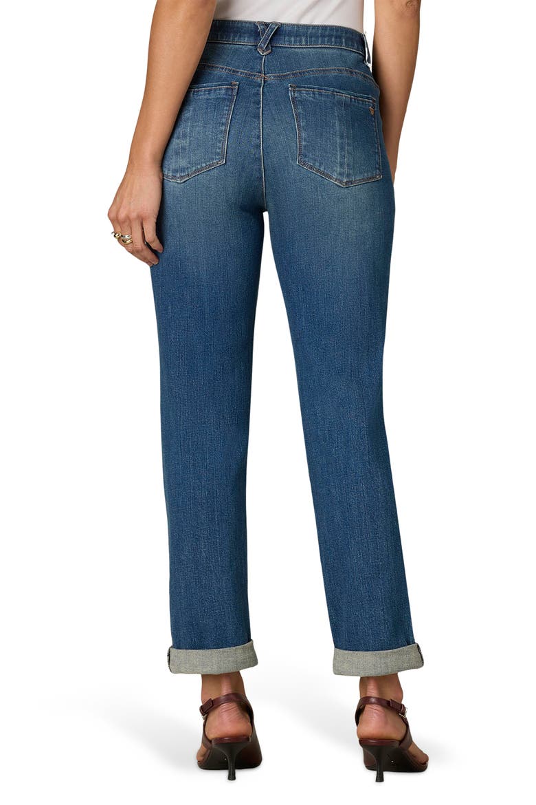 Gemma Girlfriend Jeans, Alternate, color, BLUE