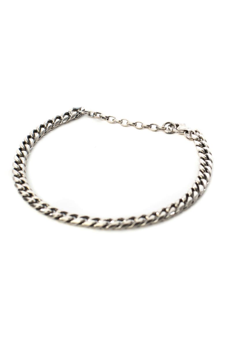 Silver Scale Bracelet, Alternate, color, SILVER