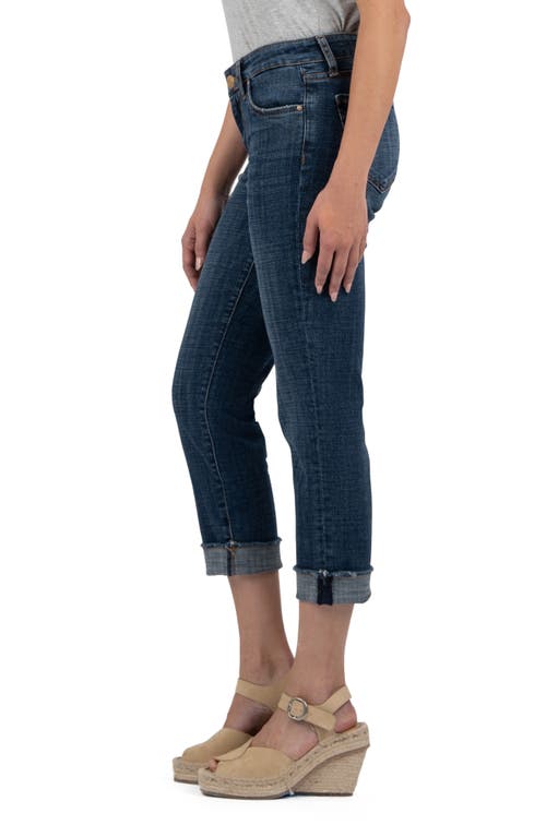 Kut From The Kloth Catherine Mid Rise Boyfriend Jeans In Abelia In Aesthetic Blue