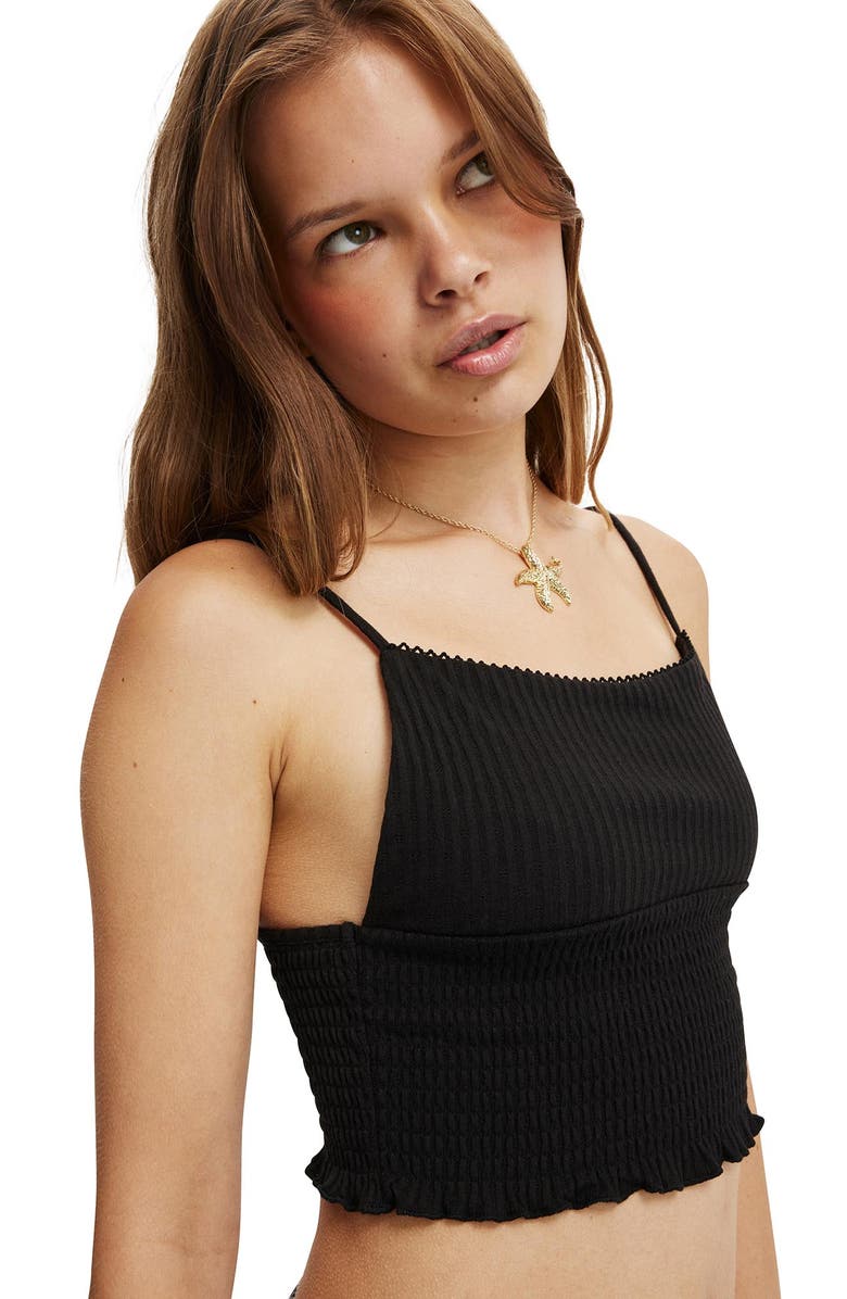 Cotton On Women's Chloe Shirred Cami, Alternate, color, 