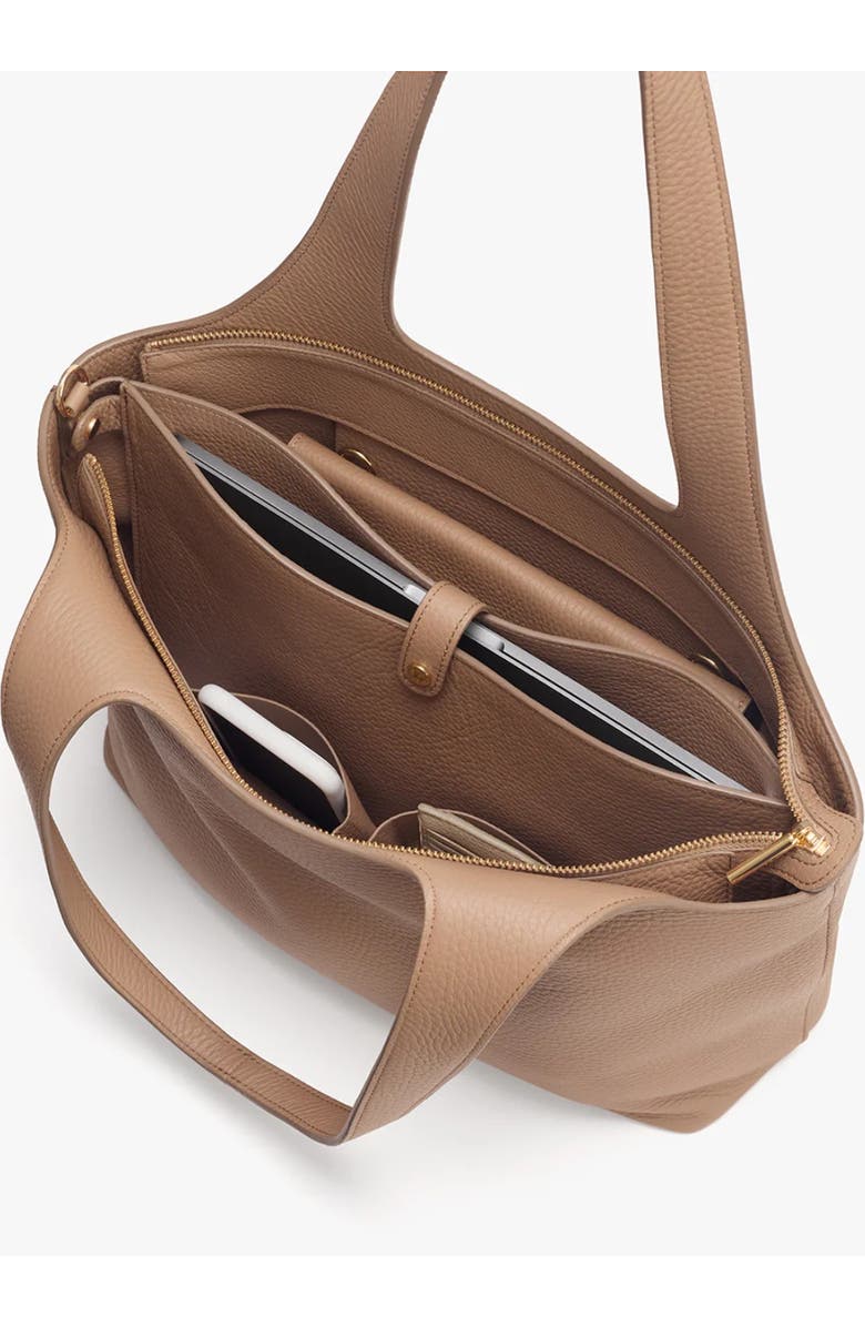 Cuyana System Zipper Tote 13-inch, Alternate, color, Cappuccino