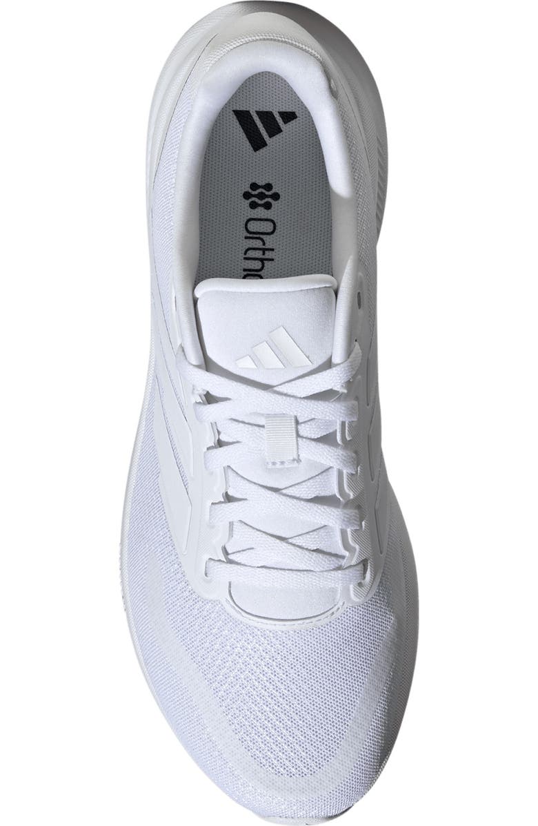 adidas Run Falcon 5 Running Shoe, Alternate, color, White/White/White