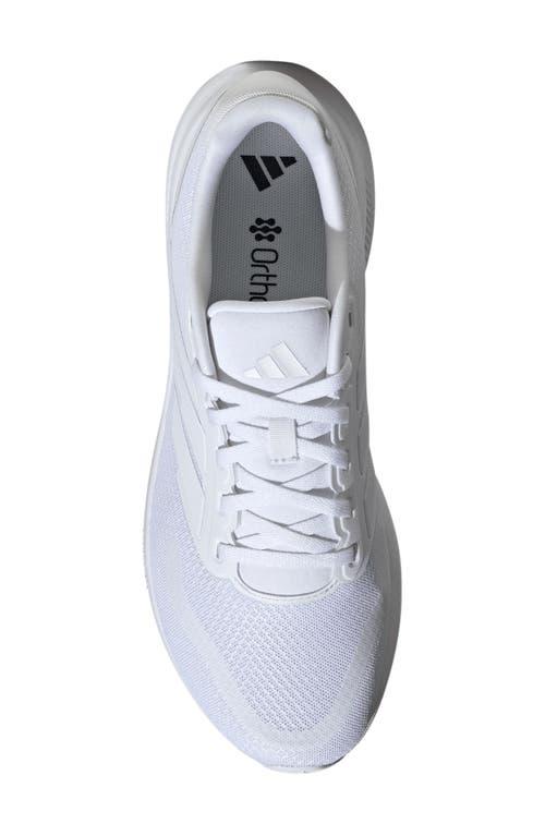 Adidas Originals Adidas Run Falcon 5 Running Shoe In White/white/white